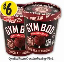 NQR Gym Bod Frozen Chocolate Pudding offer