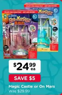 Toyworld Sea Monkey Magic Castle or On Mars offer