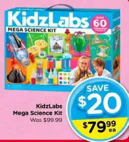 Toyworld KidzLabs Mega Science Kit offer