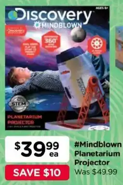 Toyworld Discovery Mindblown Planetarium Projector offer