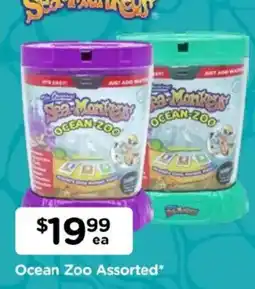 Toyworld Sea Monkeys Ocean Zoo Assorted offer