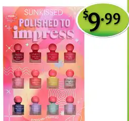 Shiploads Sunkissed Polished to Impress 12 Piece Nail Polish Set offer