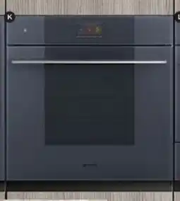 E&S Trading 60cm Linea Steam Pro Oven in Neptune Grey offer