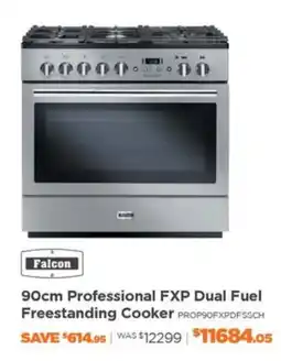 E&S Trading Falcon 90cm Professional FXP Dual Fuel Freestanding Cooker offer