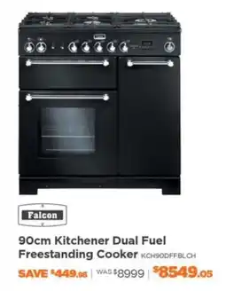 E&S Trading Falcon 90cm Kitchener Dual Fuel Freestanding Cooker offer