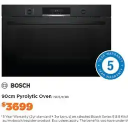 E&S Trading Bosch 90cm Pyrolytic Oven offer