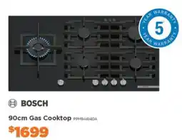 E&S Trading Bosch 90cm Gas Cooktop offer