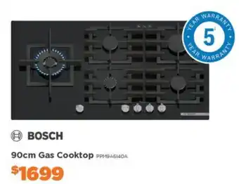 Bosch 90cm Gas Cooktop