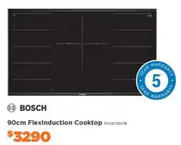 E&S Trading Bosch 90cm FlexInduction Cooktop offer