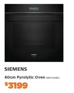 E&S Trading Siemens 60cm Pyrolytic Oven offer
