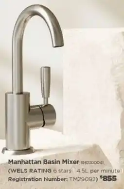 E&S Trading Brodware Manhattan Basin Mixer offer