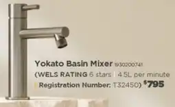 E&S Trading Brodware Yokato Basin Mixer offer