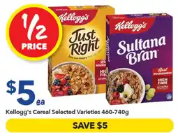 Ritchies Kellogg's Cereal Selected Varieties offer