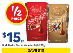 Ritchies Lindt Lindor Cornet Varieties offer