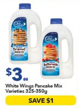 Ritchies White Wings Pancake Mix Varieties offer
