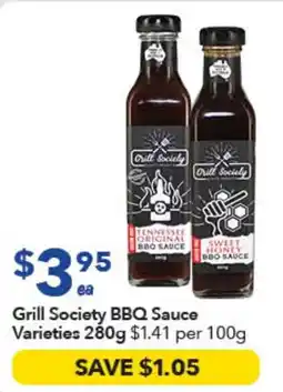 Ritchies Grill Society BBQ Sauce Varieties offer