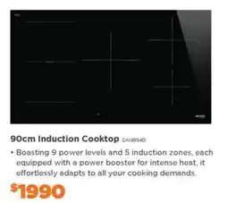 E&S Trading 90cm Induction Cooktop SAI4954D offer