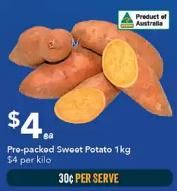 Ritchies Pre-packed Sweet Potato offer