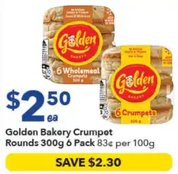Ritchies Golden Bakery Crumpet Rounds offer