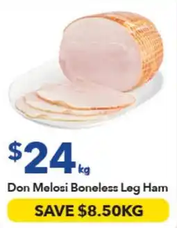 Ritchies Don Melosi Boneless Leg Ham offer