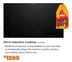 E&S Trading 90cm Induction Cooktop WHI955BD offer