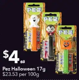 Ritchies Pez Halloween offer
