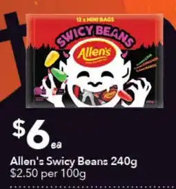 Ritchies Allen's Swicy Beans offer