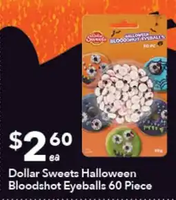 Ritchies Dollar Sweets Halloween Bloodshot Eyeballs offer