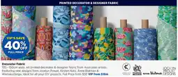 Spotlight Decorator Fabric offer