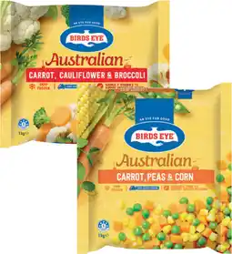 IGA Birds Eye Snap Frozen Vegetables Selected Varieties offer