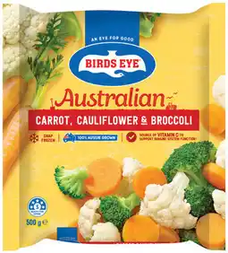 IGA Birds Eye Snap Frozen Vegetables Selected Varieties offer