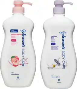 IGA Johnson’s Body Care Body Wash Selected Varieties offer