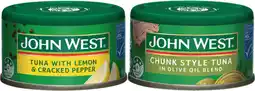 IGA John West Tuna Selected Varieties offer