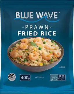 IGA Blue Wave Prawn Fried Rice offer