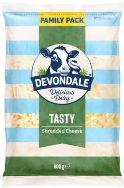 IGA Devondale Shredded Cheese Family Pack Selected Varieties offer