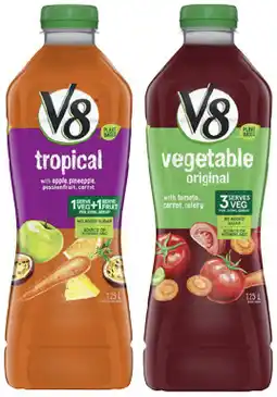 IGA V8 Fruit & Vegetable Juice Selected Varieties offer