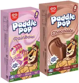 IGA Streets Paddle Pop Selected Varieties offer