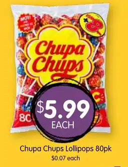 Spudshed Chupa Chups Lollipops offer