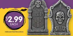 Spudshed Halloween Skull Decorations offer