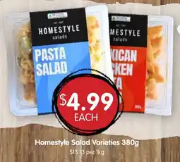 Spudshed Homestyle Salad Varieties offer
