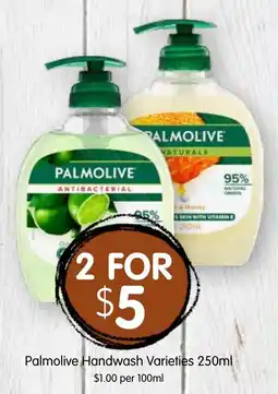 Spudshed Palmolive Handwash Varieties offer