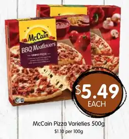 Spudshed McCain Pizza Varieties offer