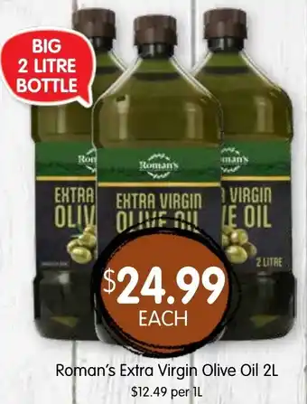 Roman's Extra Virgin Olive Oil
