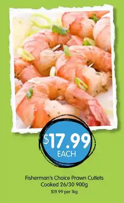Spudshed Fisherman's Choice Prawn Cutlets offer