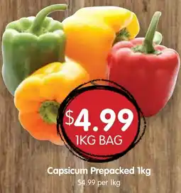 Spudshed Capsicum Prepacked offer