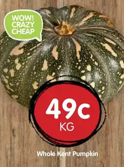 Spudshed Whole Kent Pumpkin offer
