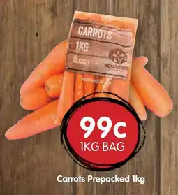 Spudshed Carrots Prepacked offer