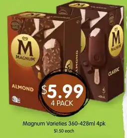 Spudshed Magnum Varieties offer