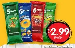 Spudshed Cheezels French Fries Chickadees offer