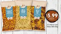 Spudshed JC's Nut or Corn Mixes offer